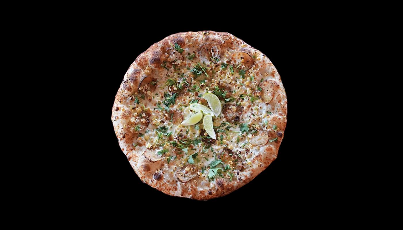 Potato Corn Pizza #9